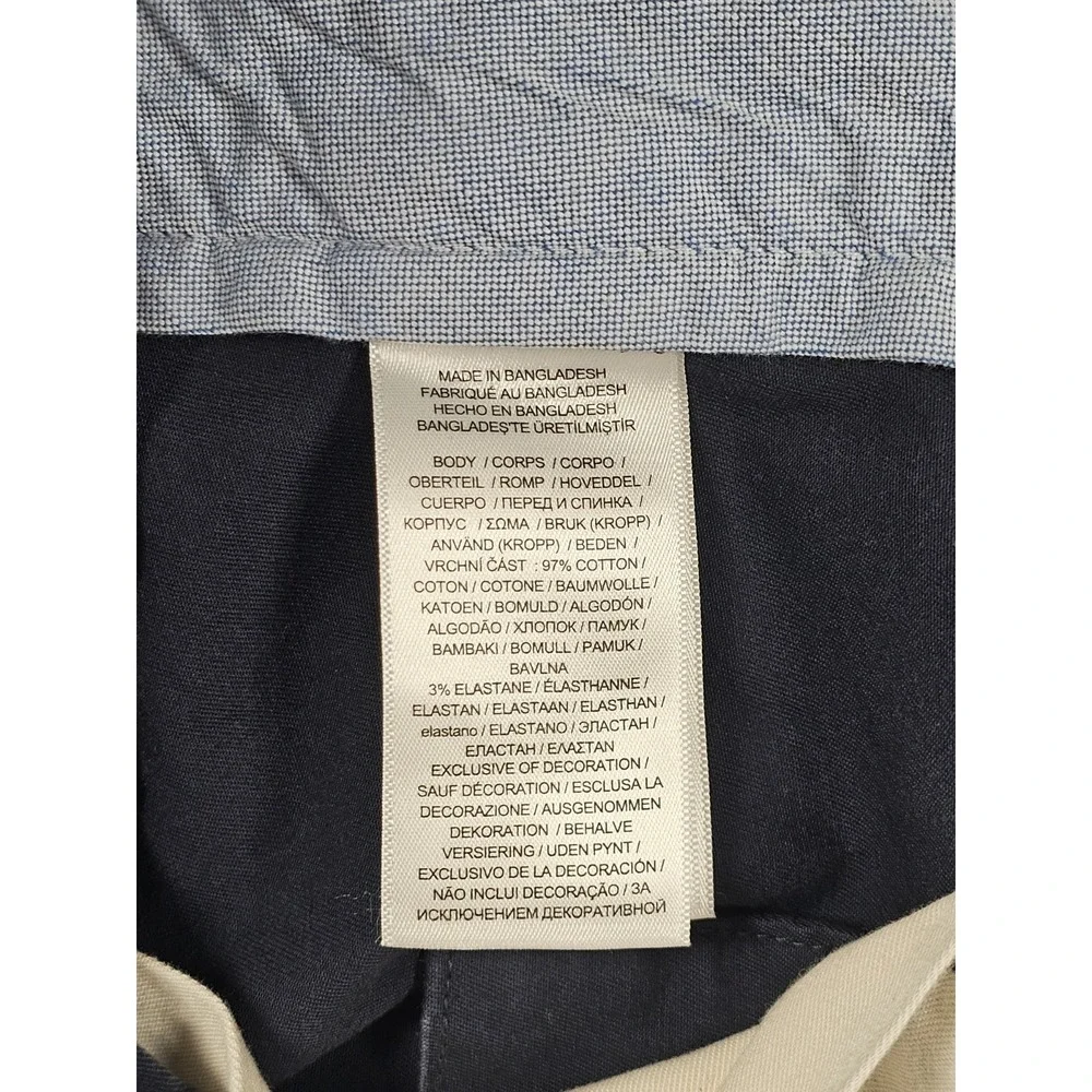 Polo Ralph Lauren Bedford Stretch Straight Leg Pant Size 32x32 Ink Blue